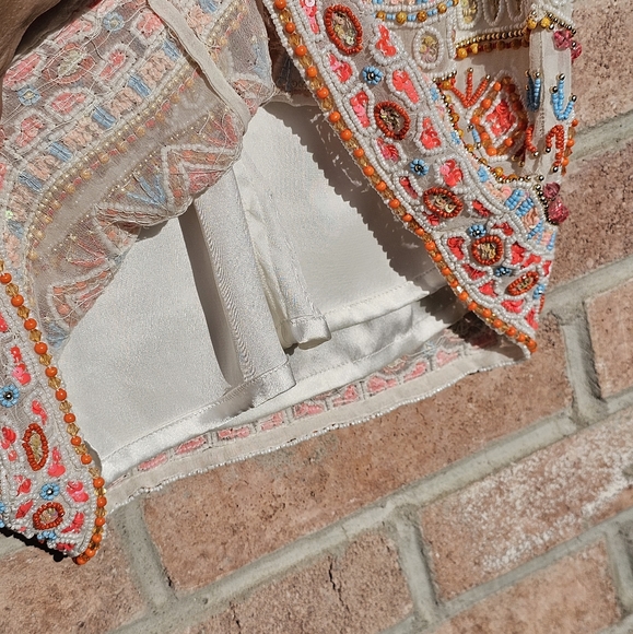 NWT Parker Mariah beaded mini dress - Picture 3 of 13